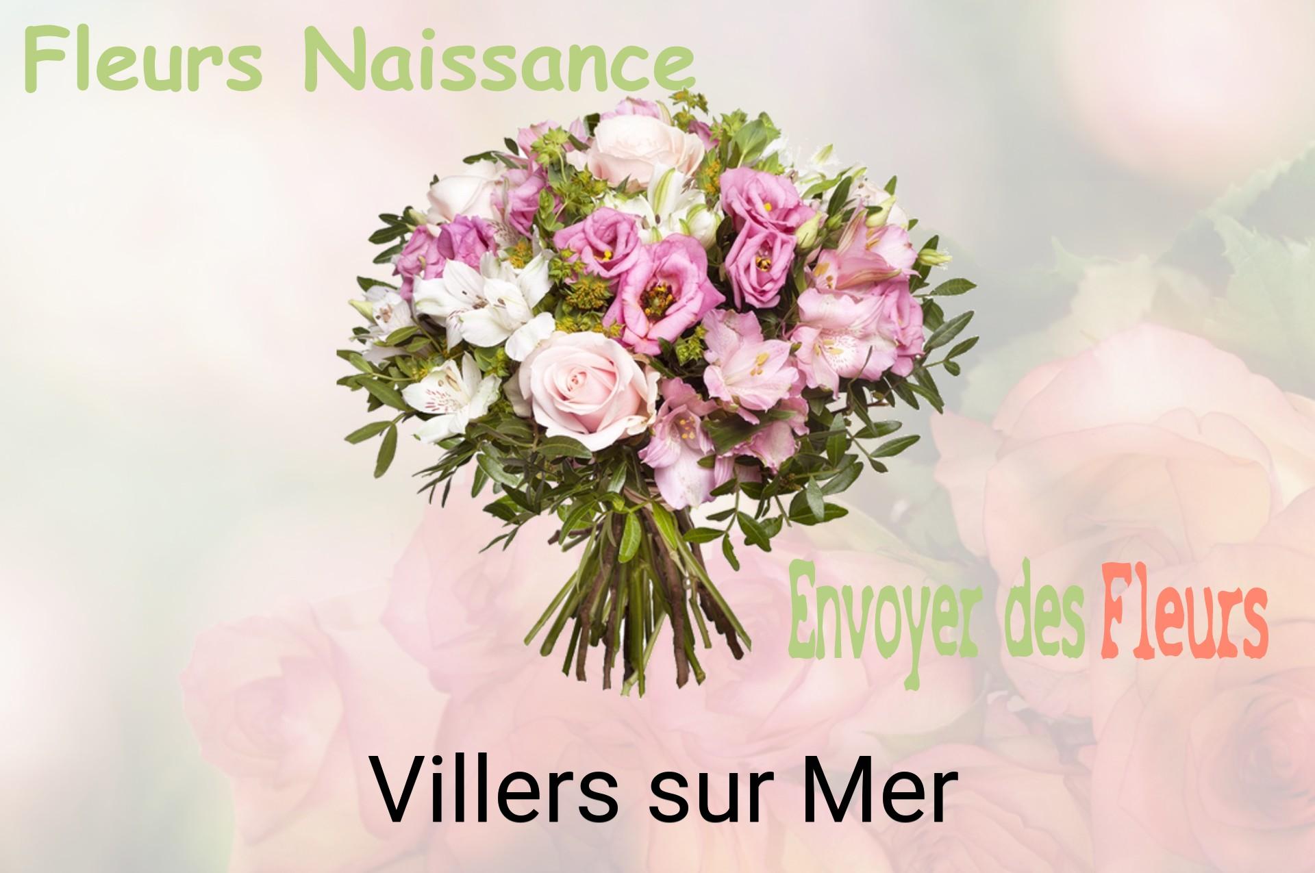 Bouquet de fleurs de naissance livré à Villers-sur-Mer